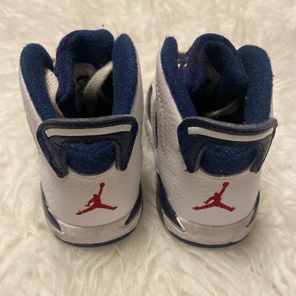 GUC✨ 2012 Infant Air Jordan 6 Retro TD 'Olympic' 2012 4c - Picture 8 of 8